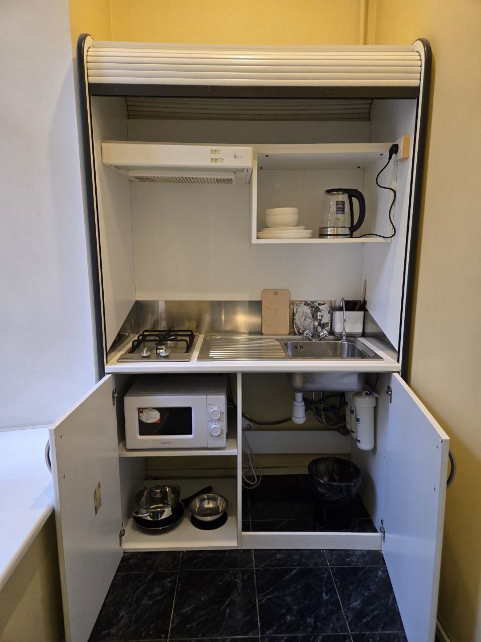 Студио (Двухместный со своими кухней и санузлом), Апартаменты Абажур