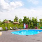 Подогреваемый бассейн, База отдыха Sviyaga Glamp