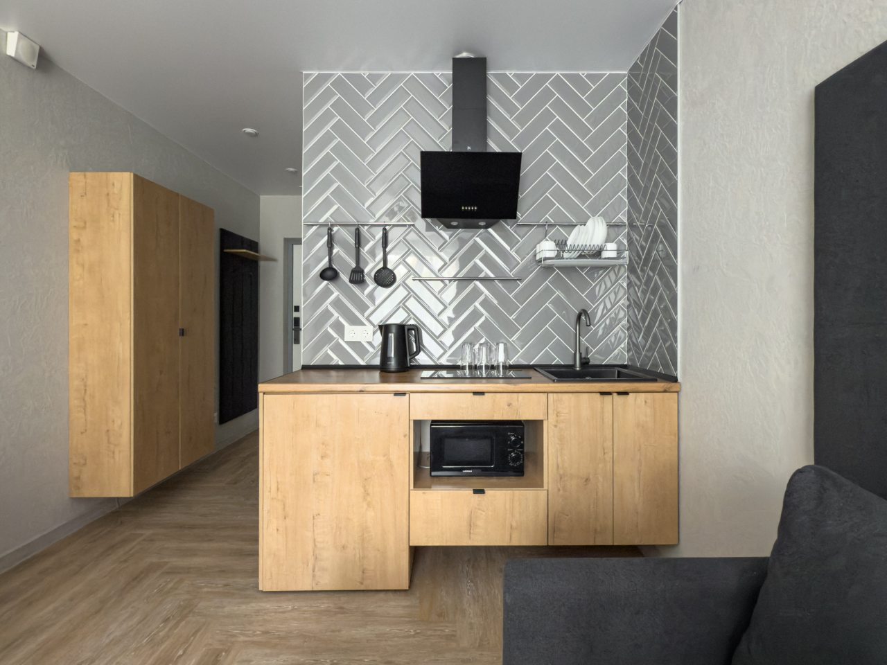 Трехместный (Стандарт трёхместный), Апарт-отель Гостиниц.NET на Закаменском