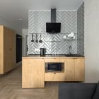 Трехместный (Стандарт трёхместный), Апарт-отель Гостиниц.NET на Закаменском