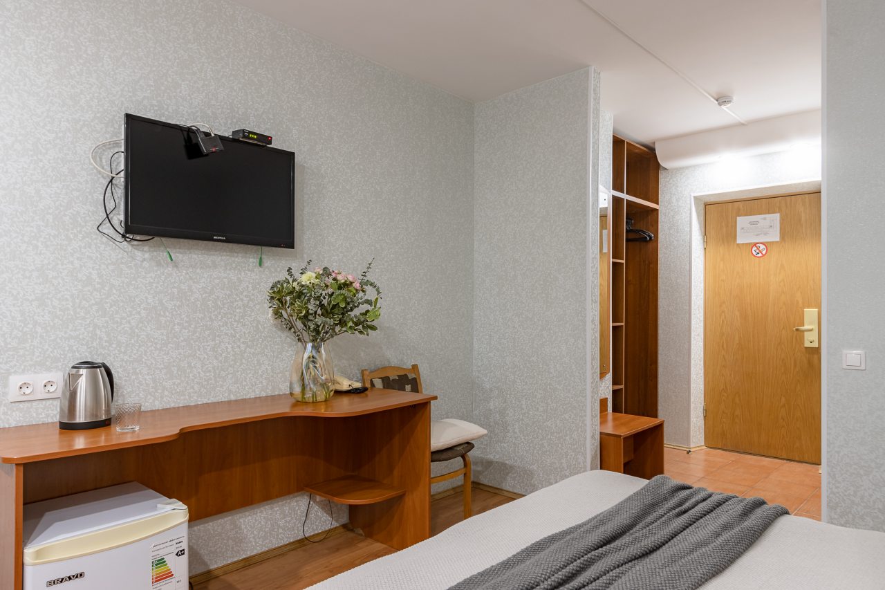 Двухместный (Стандартный номер с 1 кроватью), Отель Номера на Курской