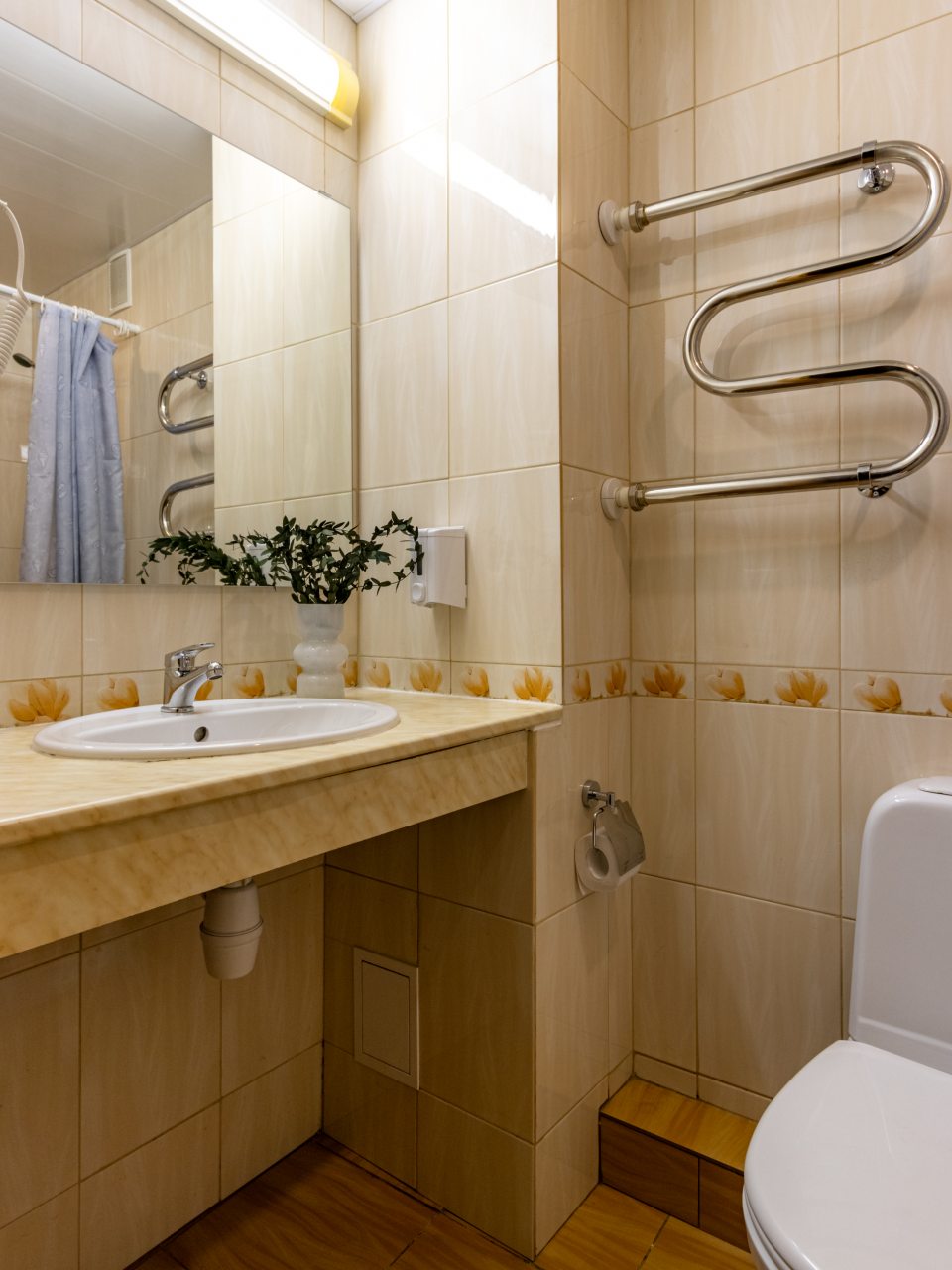 Двухместный (Стандартный номер с 1 или 2 кроватями), Отель Номера на Курской