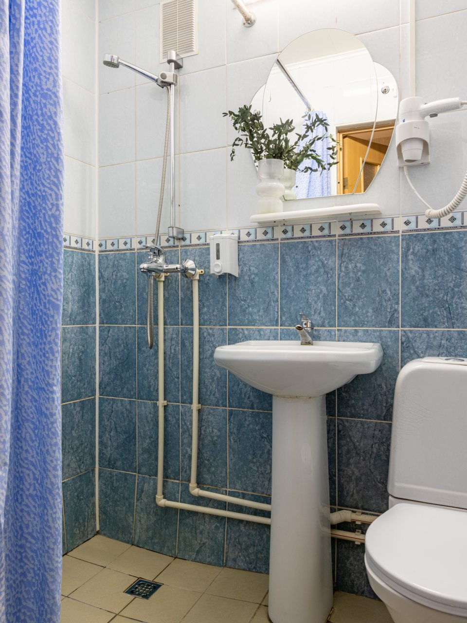 Двухместный (Стандартный номер с 1 или 2 кроватями), Отель Номера на Курской