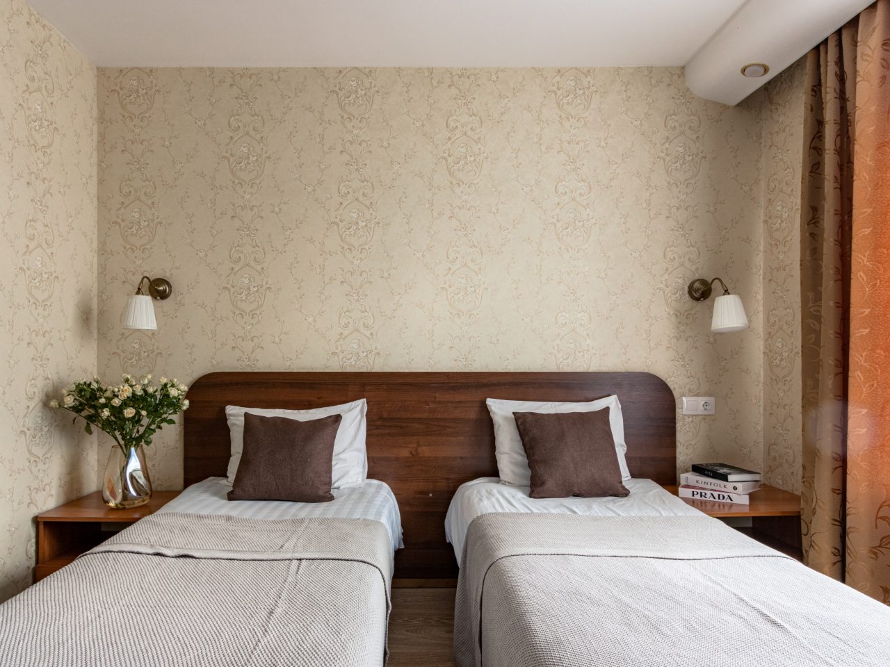 Двухместный (Стандартный номер с 1 или 2 кроватями), Отель Номера на Курской