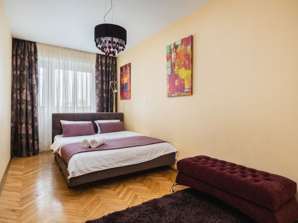 Апартаменты В центре города с видом на реку Свислочь