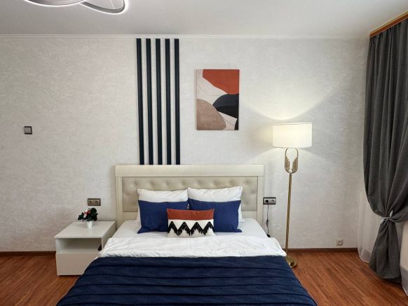 Апартаменты Уютные на 11 этаже с видом на реку