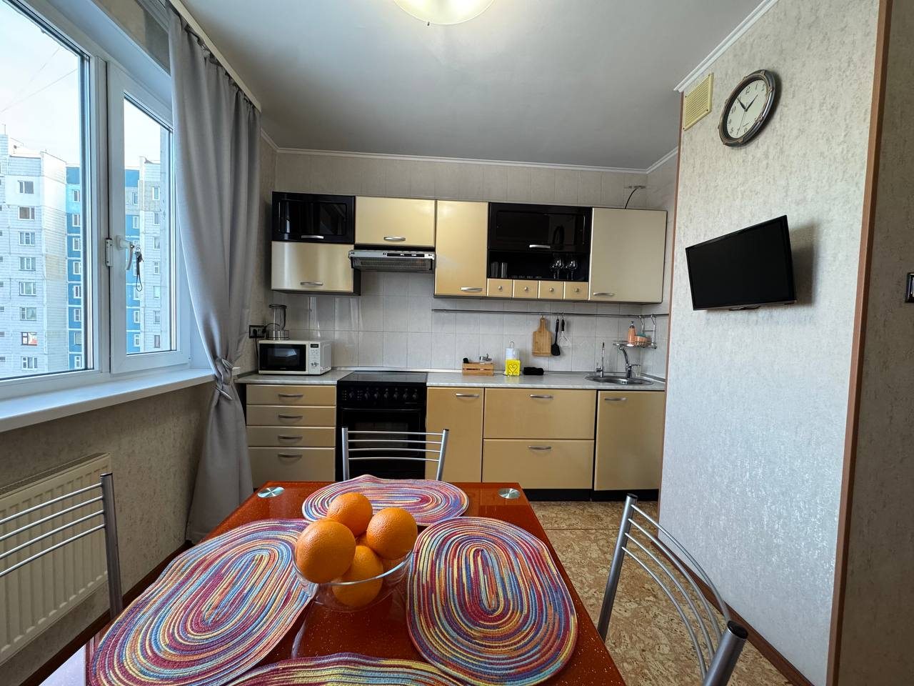 Апартаменты (Уютные однокомнатные на 11 этаже с видом на реку Обь), Апартаменты Уютные на 11 этаже с видом на реку