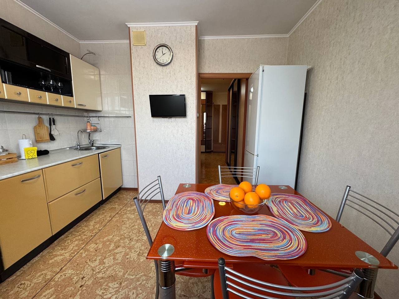 Апартаменты (Уютные однокомнатные на 11 этаже с видом на реку Обь), Апартаменты Уютные на 11 этаже с видом на реку