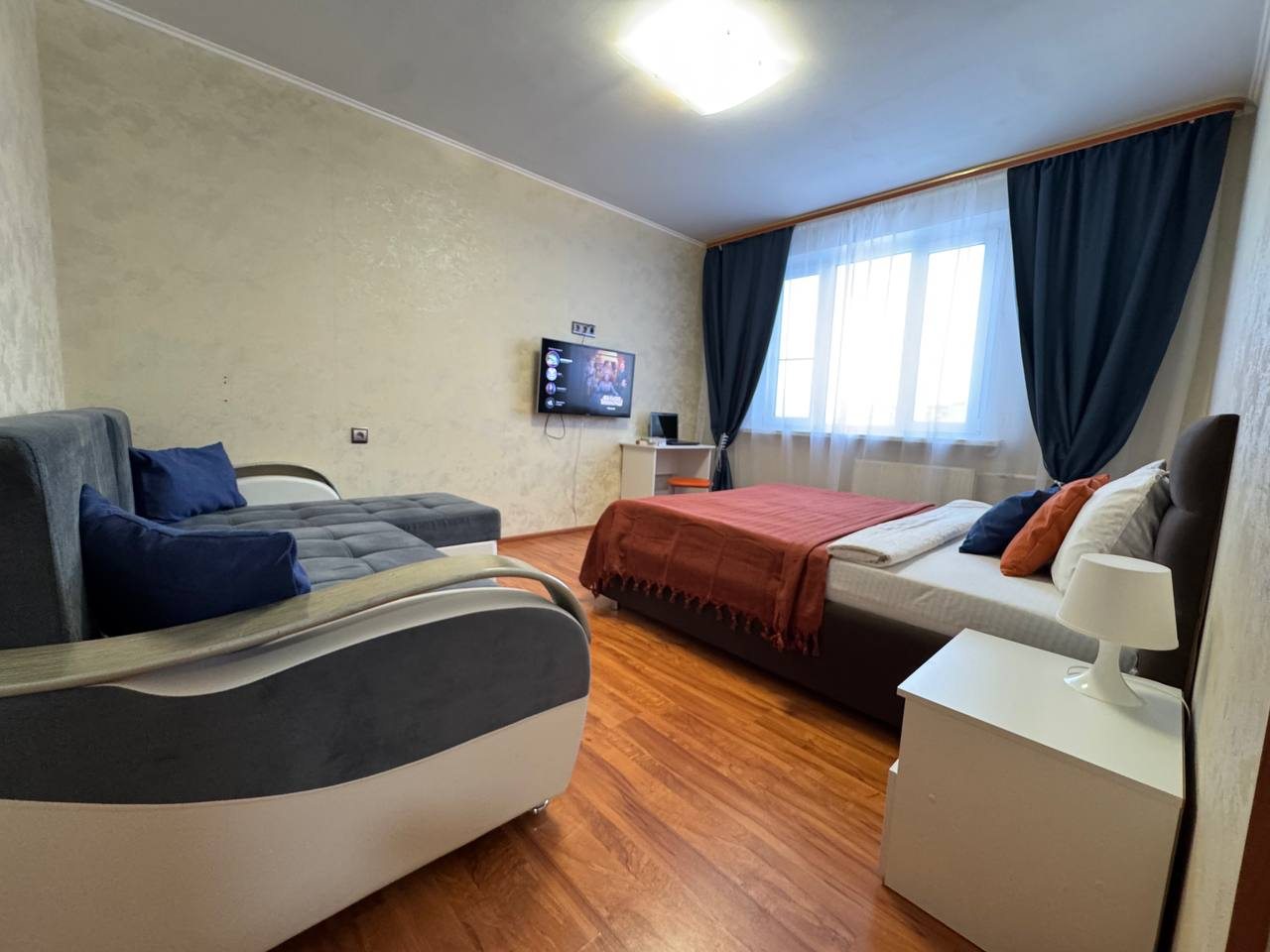 Апартаменты (Уютные на 11 этаже с видом на реку Обь), Апартаменты Уютные на 11 этаже с видом на реку