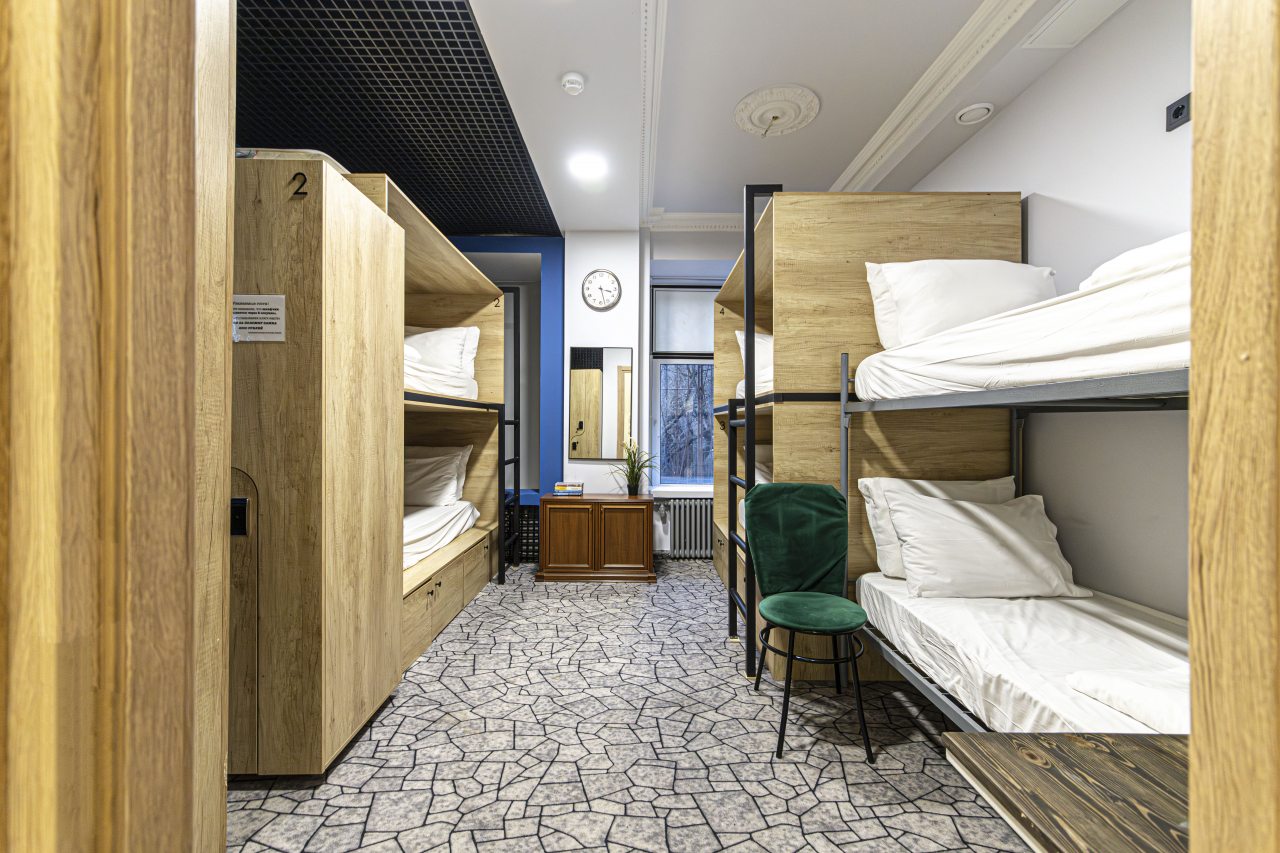 Шестиместный (IШестиместный женский номер), Хостел Камео