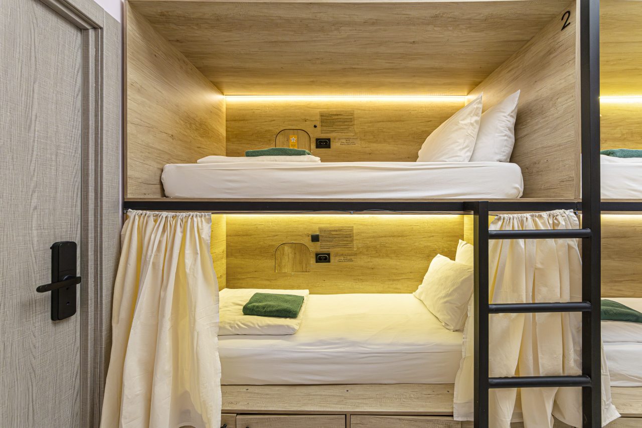 Четырехместный (Четырехместный женский номер), Хостел Камео