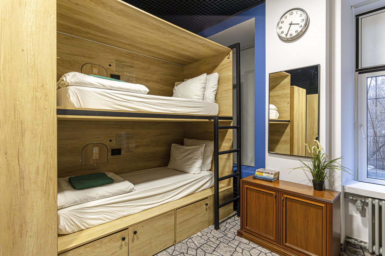 Шестиместный (IШестиместный женский номер), Хостел Камео