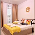 Четырехместный (Люкс), Апартаменты Красивые однокомнатные у моря