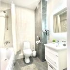 Четырехместный (Люкс), Апартаменты Красивые однокомнатные у моря