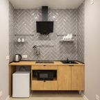 Возможность самостоятельного приготовления пищи, Апарт-отель Гостиниц.NET на Кирова