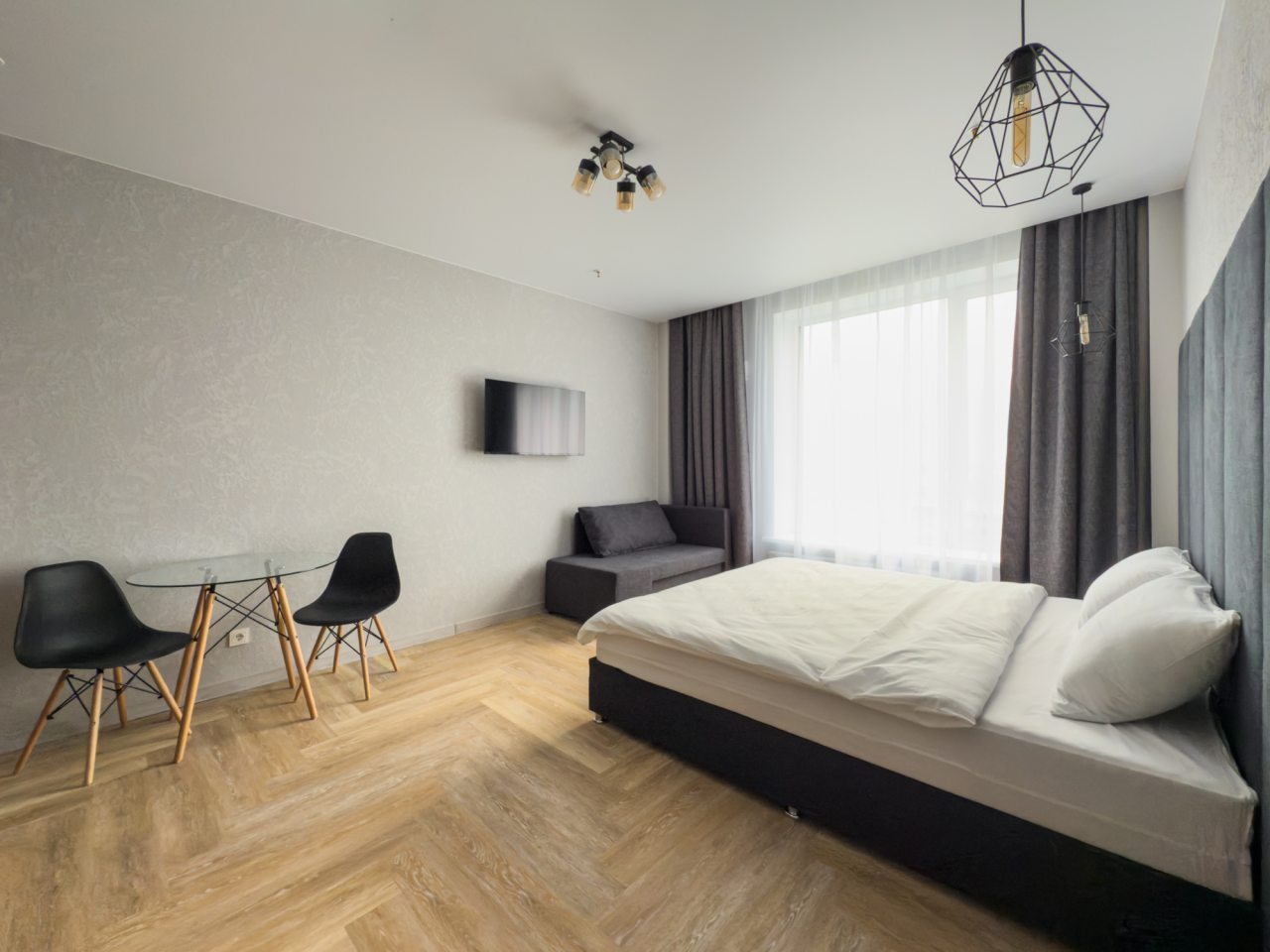 Трехместный (Стандарт с видом на реку), Апарт-отель Гостиниц.NET на Маковского