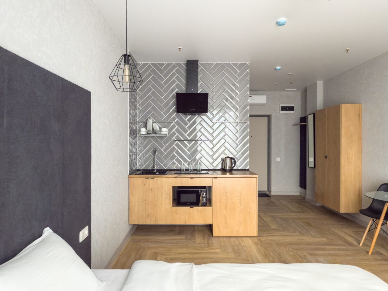 Трехместный (Стандарт с видом на реку), Апарт-отель Гостиниц.NET на Маковского