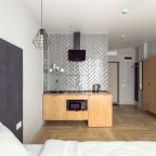 Трехместный (Стандарт с видом на реку), Апарт-отель Гостиниц.NET на Маковского