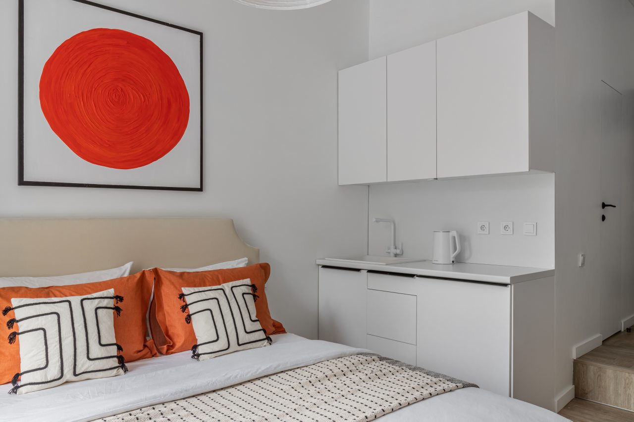 Студио (Cozy studio), Апартаменты Уютные в 5-ти минутах от Белорусского вокзала