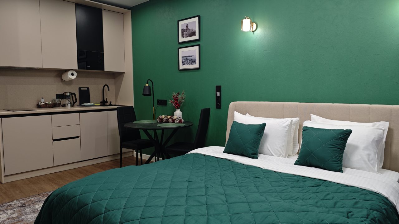 Студио (Изумруд. Вид на парк), Апарт-отель Любимый Город-НН