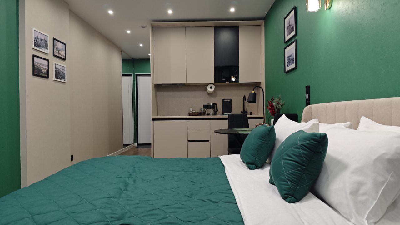 Студио (Изумруд. Вид на парк), Апарт-отель Любимый Город-НН