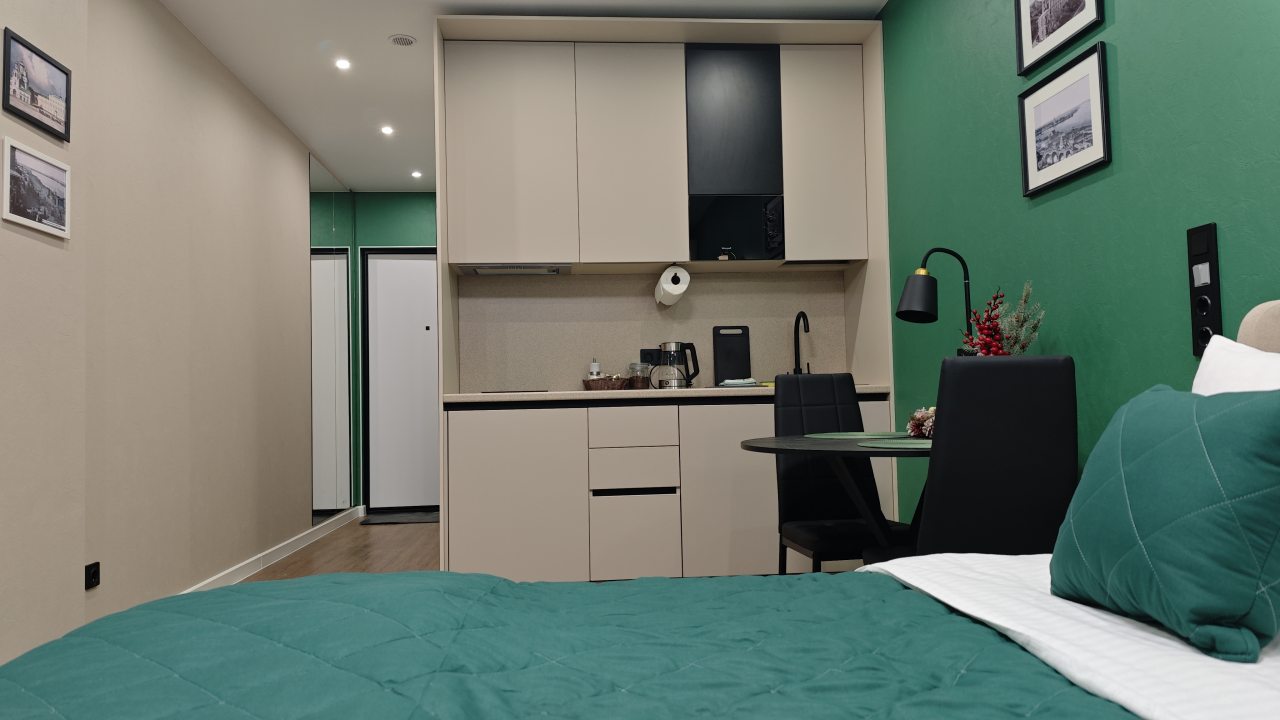 Студио (Изумруд. Вид на парк), Апарт-отель Любимый Город-НН