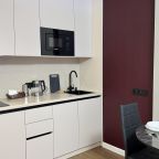 Студио (Гранат с двуспальной кроватью и допместом. Вид на парк), Апарт-отель Любимый Город-НН