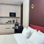 Студио (Гранат с двуспальной кроватью и допместом. Вид на парк), Апарт-отель Любимый Город-НН