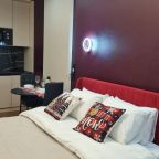 Студио (Гранат с двуспальной кроватью и допместом. Вид на парк), Апарт-отель Любимый Город-НН