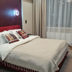 Студио (Гранат с двуспальной кроватью и допместом. Вид на парк), Апарт-отель Любимый Город-НН