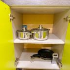 Собственная оборудованная кухонная зона, Апартаменты Бюджетные в 2 минутах от ТРЦ Мандарин