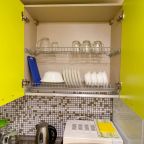 Собственная оборудованная кухонная зона, Апартаменты Бюджетные в 2 минутах от ТРЦ Мандарин