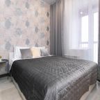 Апартаменты (На 10 этаже с балконом и кухней), Апартаменты Room Hotel на Трудовой 25/1