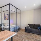 Апартаменты (На 8 этаже с балконом и кухней), Апартаменты Room Hotel на Красном проспекте 104