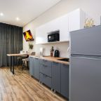 Апартаменты (На 8 этаже с балконом и кухней), Апартаменты Room Hotel на Красном проспекте 104