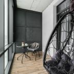 Апартаменты (На 8 этаже с балконом и кухней), Апартаменты Room Hotel на Красном проспекте 104