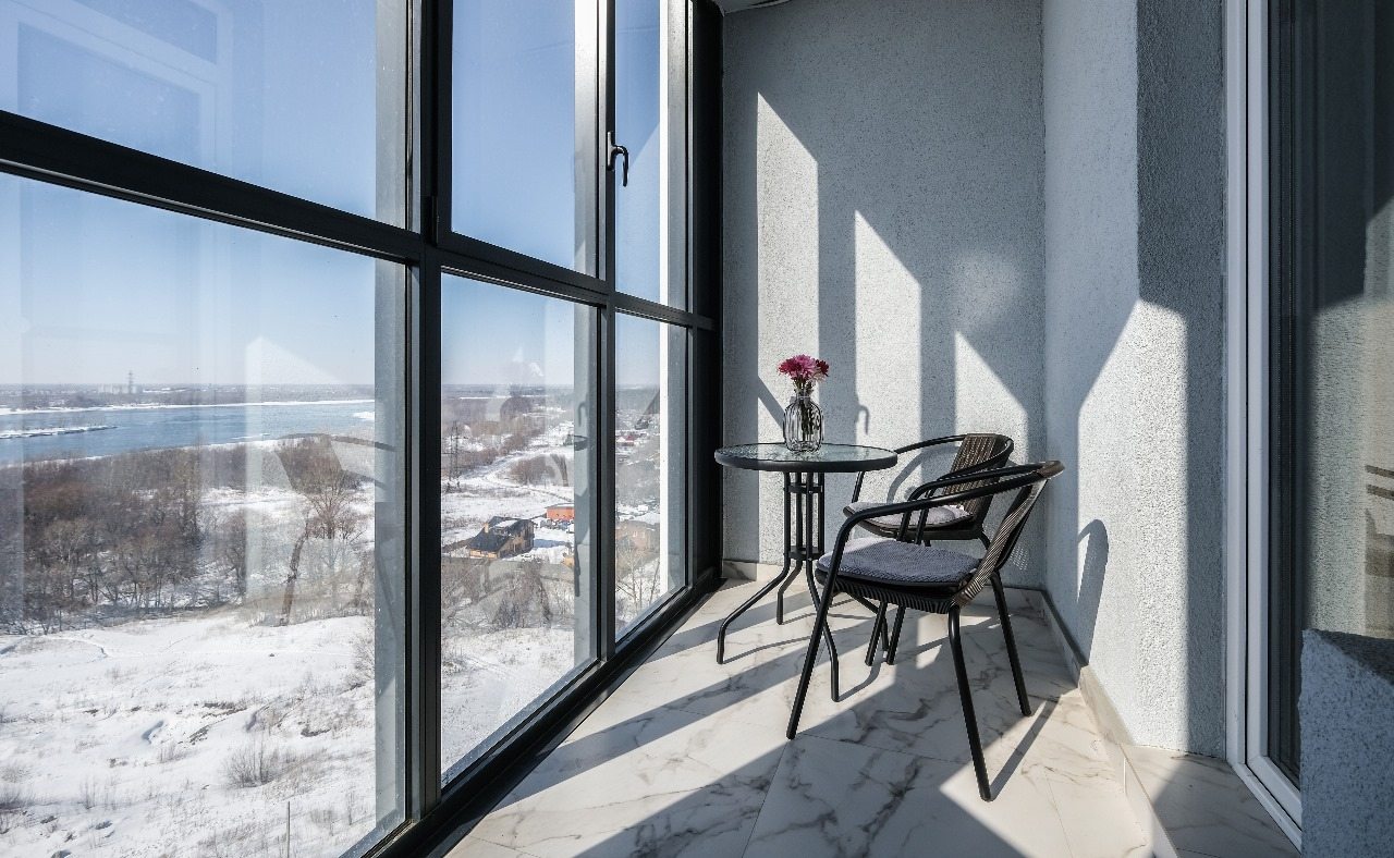 Апартаменты (С балконом и кухней), Апартаменты Room Hotel на Сухарной 109