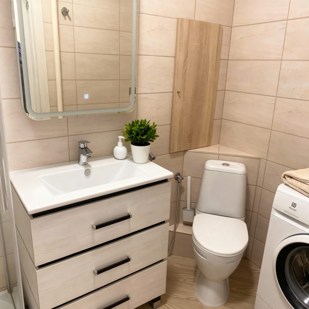 Двухместный, Апартаменты Однокомнатные на Сеславинской 16к2