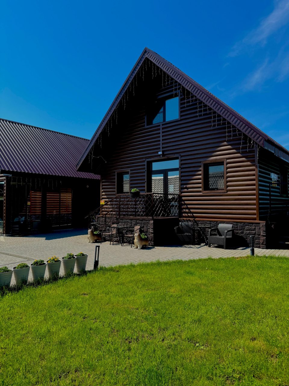 Коттедж (Средний дом), База отдыха Рыжий кот