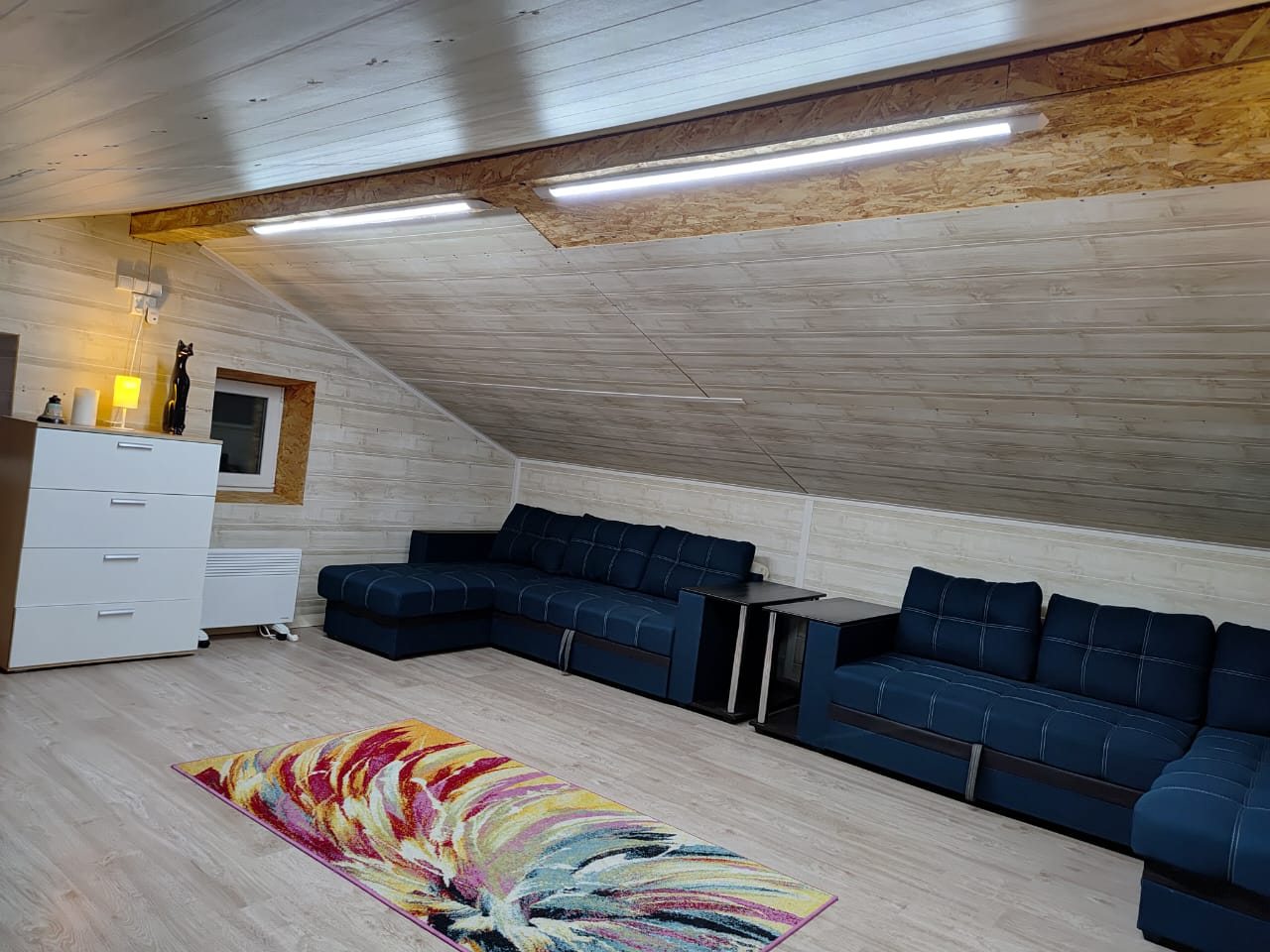 Шестиместный, Коттедж С баней и пирсом на берегу пруда