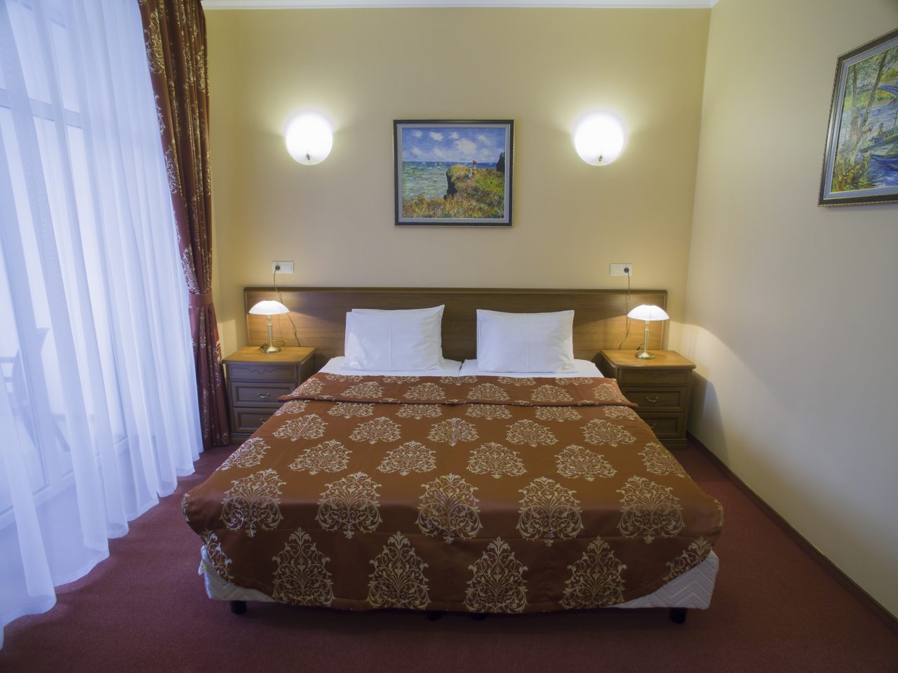 Двухместный (Стандарт с балконом), Отель Вилла Слава