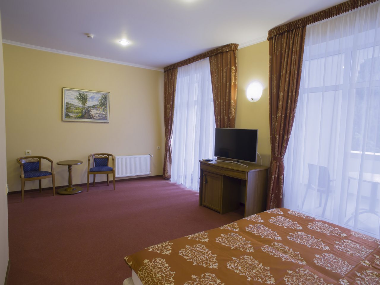 Двухместный (Стандарт с балконом), Отель Вилла Слава