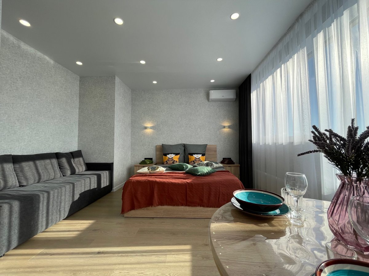 Двухместный (Шикарные Апартаменты с видом на город), Апартаменты Kvartira-Braun