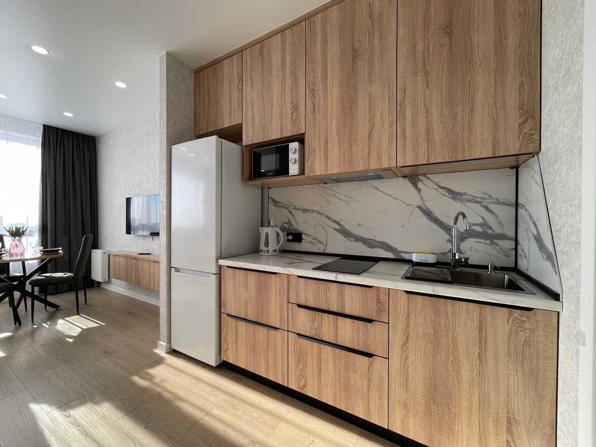 Двухместный (Шикарные Апартаменты с видом на город), Апартаменты Kvartira-Braun