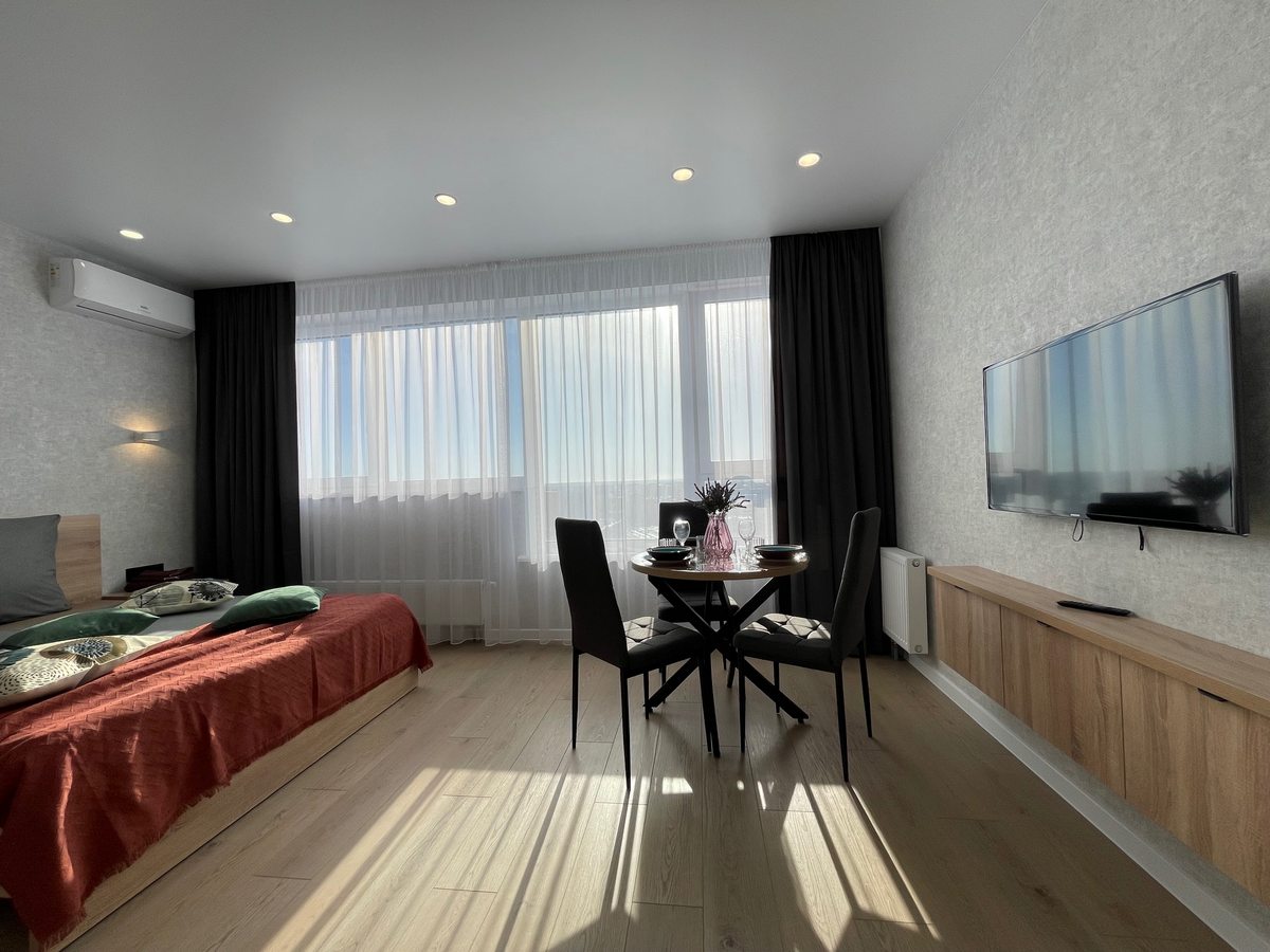 Двухместный (Шикарные Апартаменты с видом на город), Апартаменты Kvartira-Braun