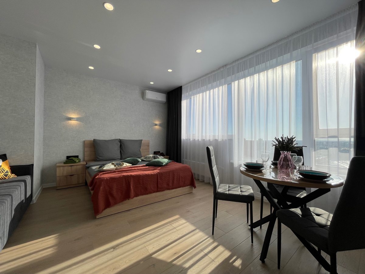 Двухместный (Шикарные Апартаменты с видом на город), Апартаменты Kvartira-Braun