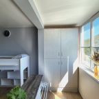 Студио (Стильная студия для 3-х человек на 7 этаже), Апартаменты Милая студия на 3 человека