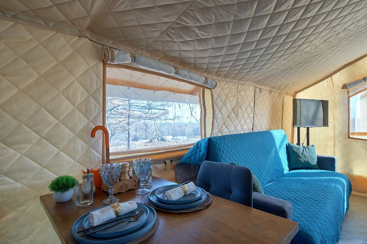 Бунгало (Сафари хаус), Глэмпинг Наедине