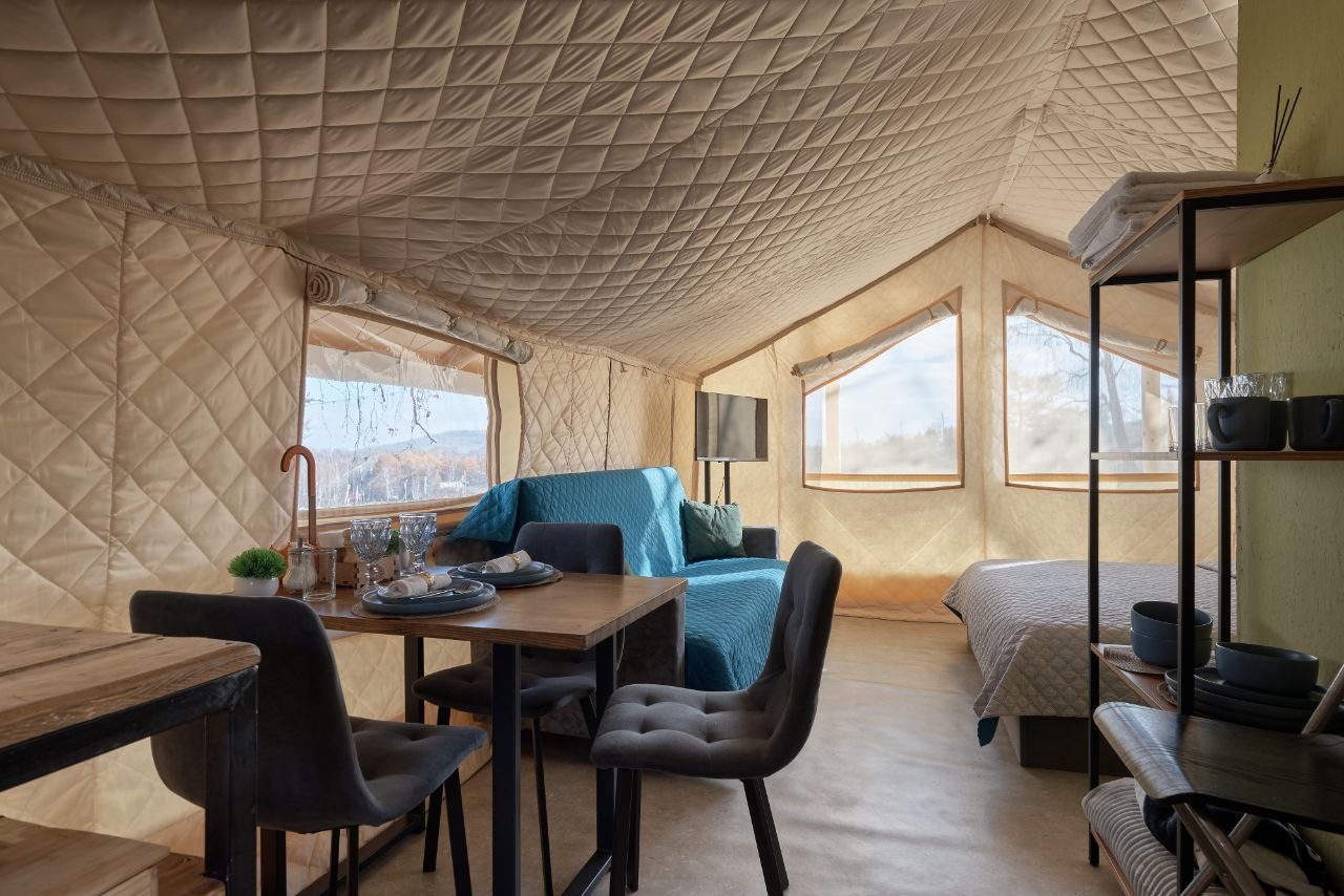 Бунгало (Сафари хаус), Глэмпинг Наедине