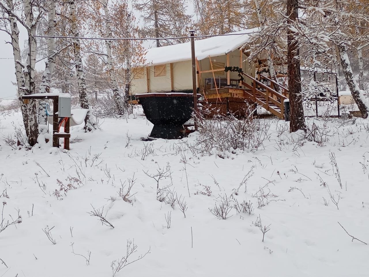 Бунгало (Сафари хаус), Глэмпинг Наедине
